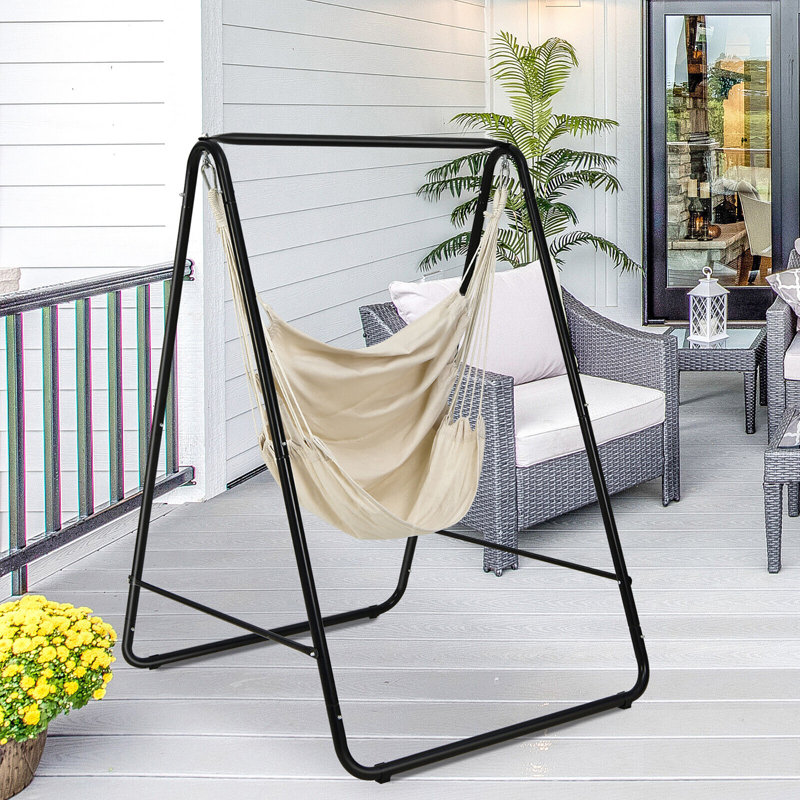 Chaise hamac Misue, Beige