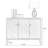 Modern Gray Solid Wood Sideboard-357968534