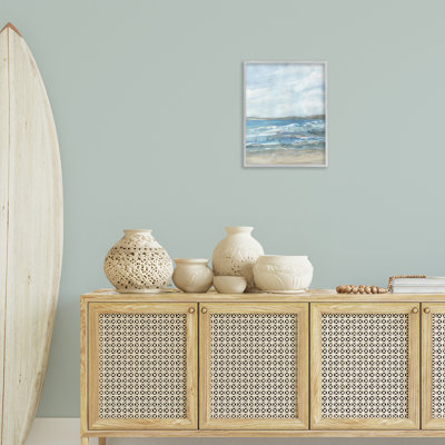  «Sandy Surf Beach», estampe numérique par Jessie Perry