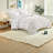 Soft Microfiber Bedding Sets, Full Queen Bow Embroidered Modern Home