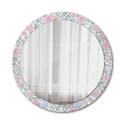 Huldar Glass Flat Wall Mirror
