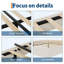 Structure de lit plateforme California
