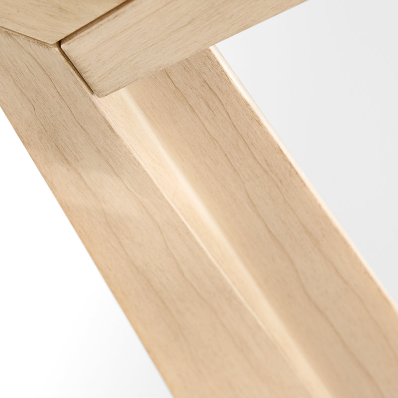 Studio White and Natural Oak 56'' Ceiling Fan with Remote