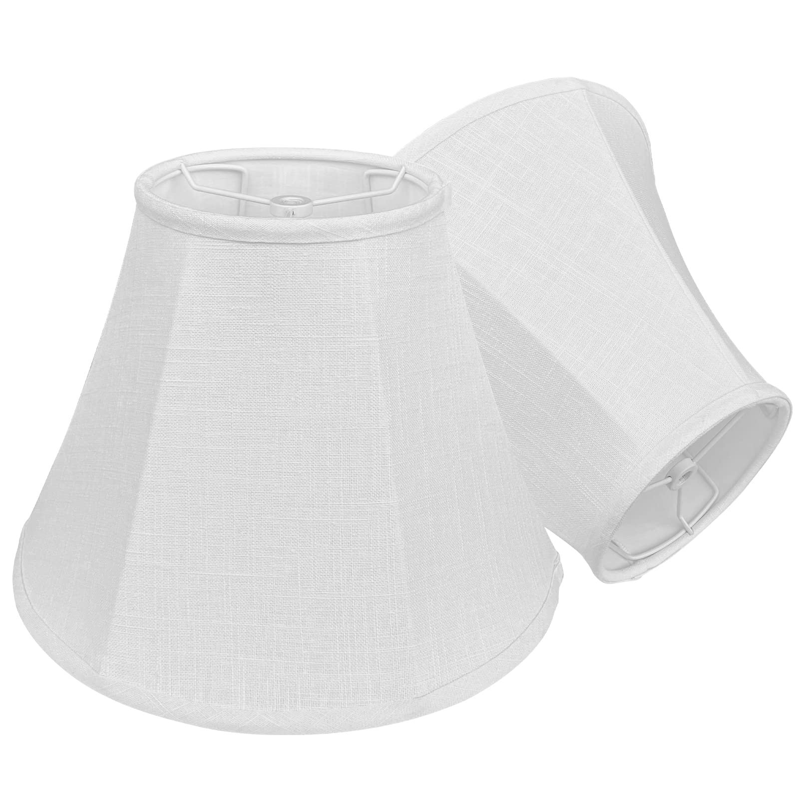 Red Barrel Studio® Double White Lamp Shade Set Of 2, Large Barrel ...