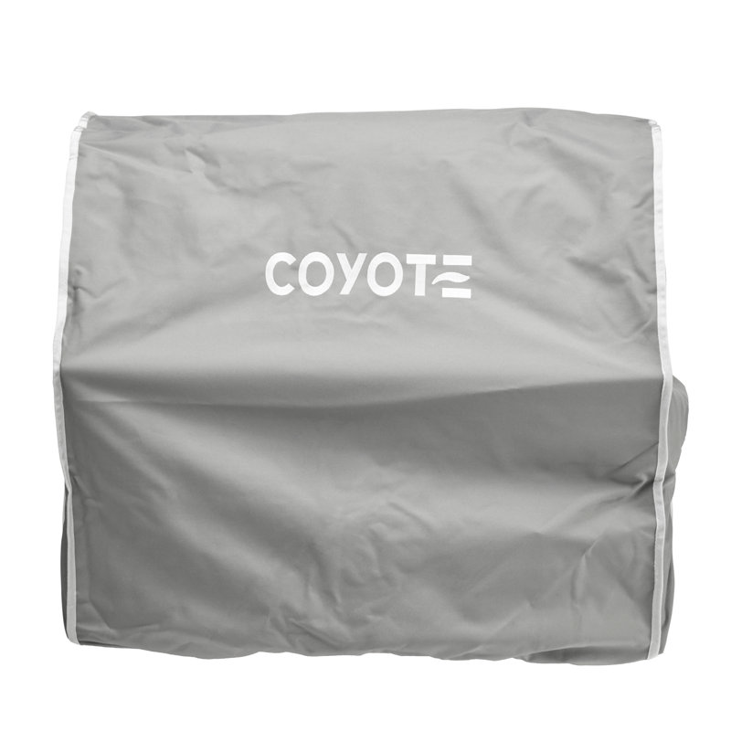 Coyote Gray Cover For Built-In Pellet Grill, 23"  H x 36" W x 26" D