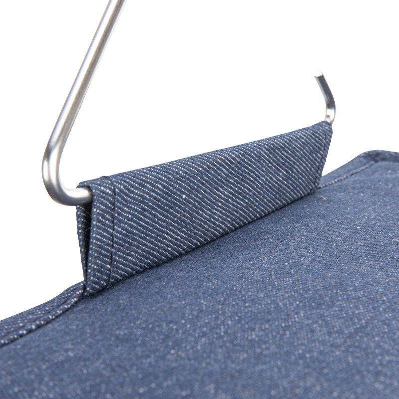 Meldoh 10 Pair Hanging Shoe Organizer, Denim