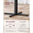 31.5''W Modern Farmhouse Round Kitchen Table, Sturdy Frame for 2-4 People-1525332832