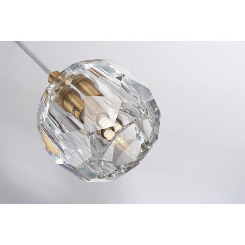 Mireles 1 - Light Single Pendant, Brushed Brass