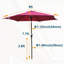 Parasols d'extérieur 9 pi pour patio-1145094979