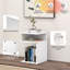 33cm W Metal Bedside Table