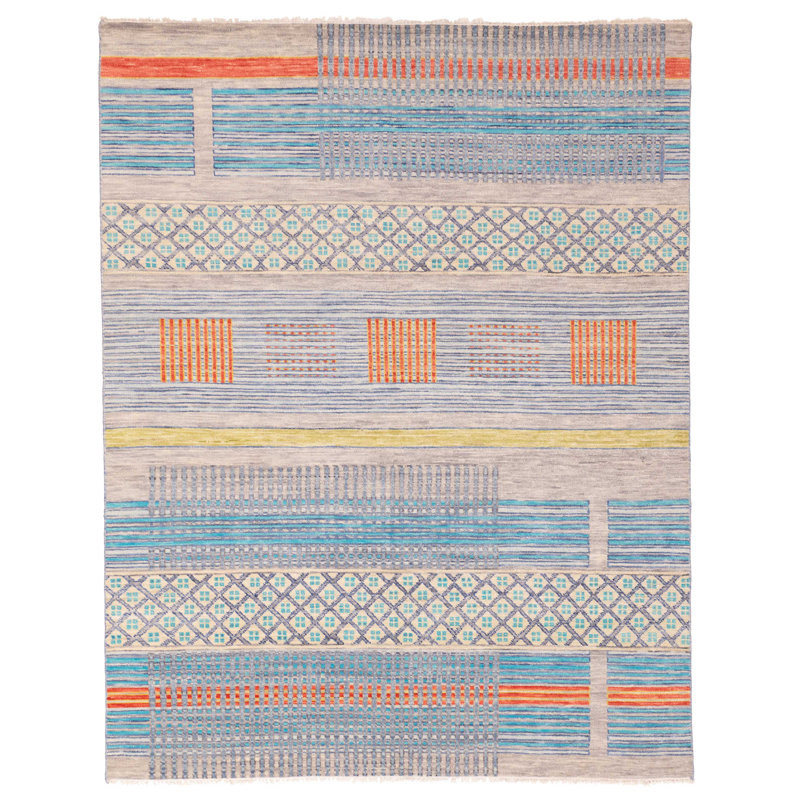 Tapis gris Shalimar 7 pi 9 po x 9 pi 10 po