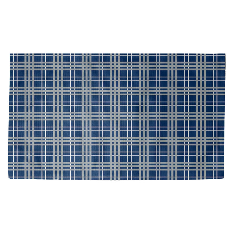 Plaid Indoor Rug, Rectangle 3' x 5'