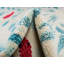 Tapis abstrait bleu / rouge / ivoire Jaliyah-24431739