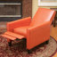Fauteuil en tissu