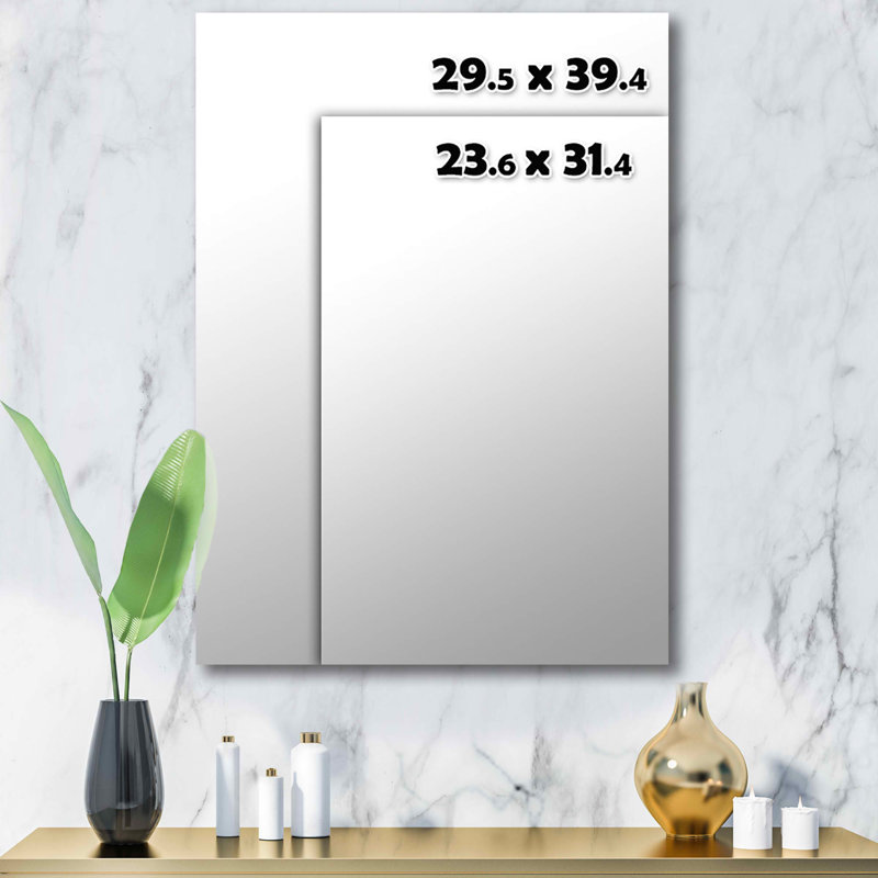 Miroir mural Tribal Doddle, H 24 po x l 32 po
