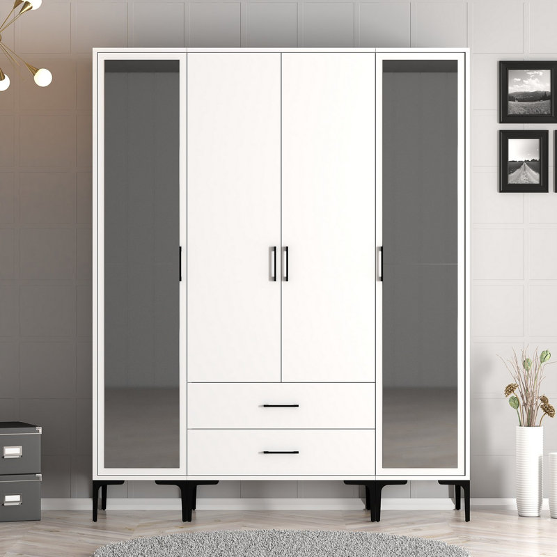Armoire Ayreanna, Blanc