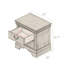 Table de chevet classique-373314816