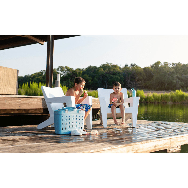 Bask Outdoor Lounge Chair, Sandstone