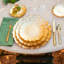 Assiette à salade baroque en verre-94016347