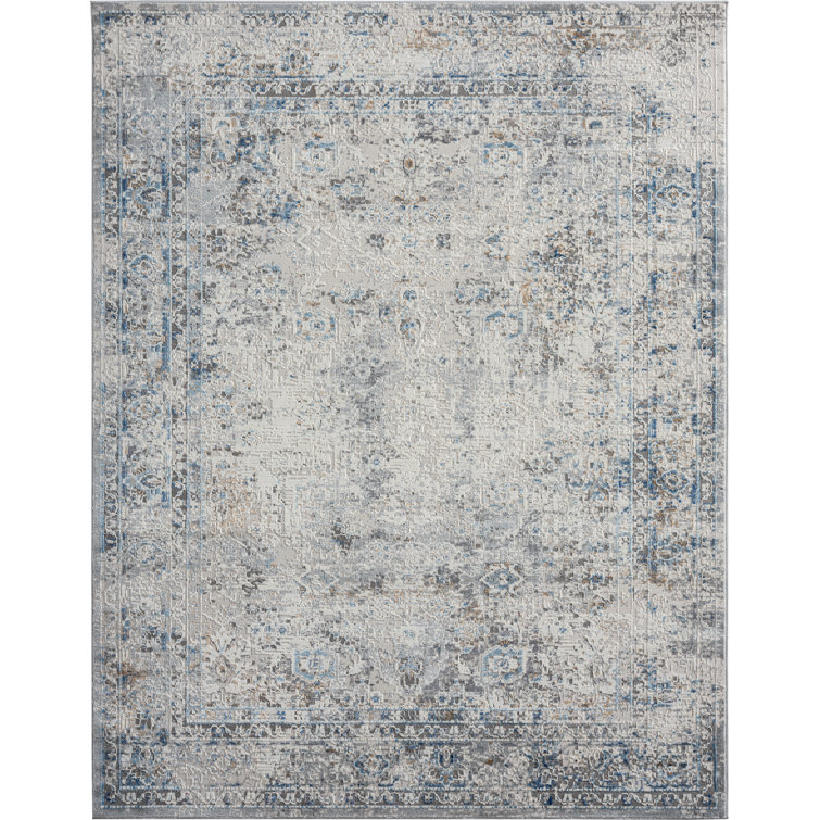 Tonio Area Rug in Blue/Gray