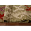 Tapis bleu / rouge / mauve à motif géométrique en laine tissé à plat à la main 6 pi 7 po x 9 pi 8 po