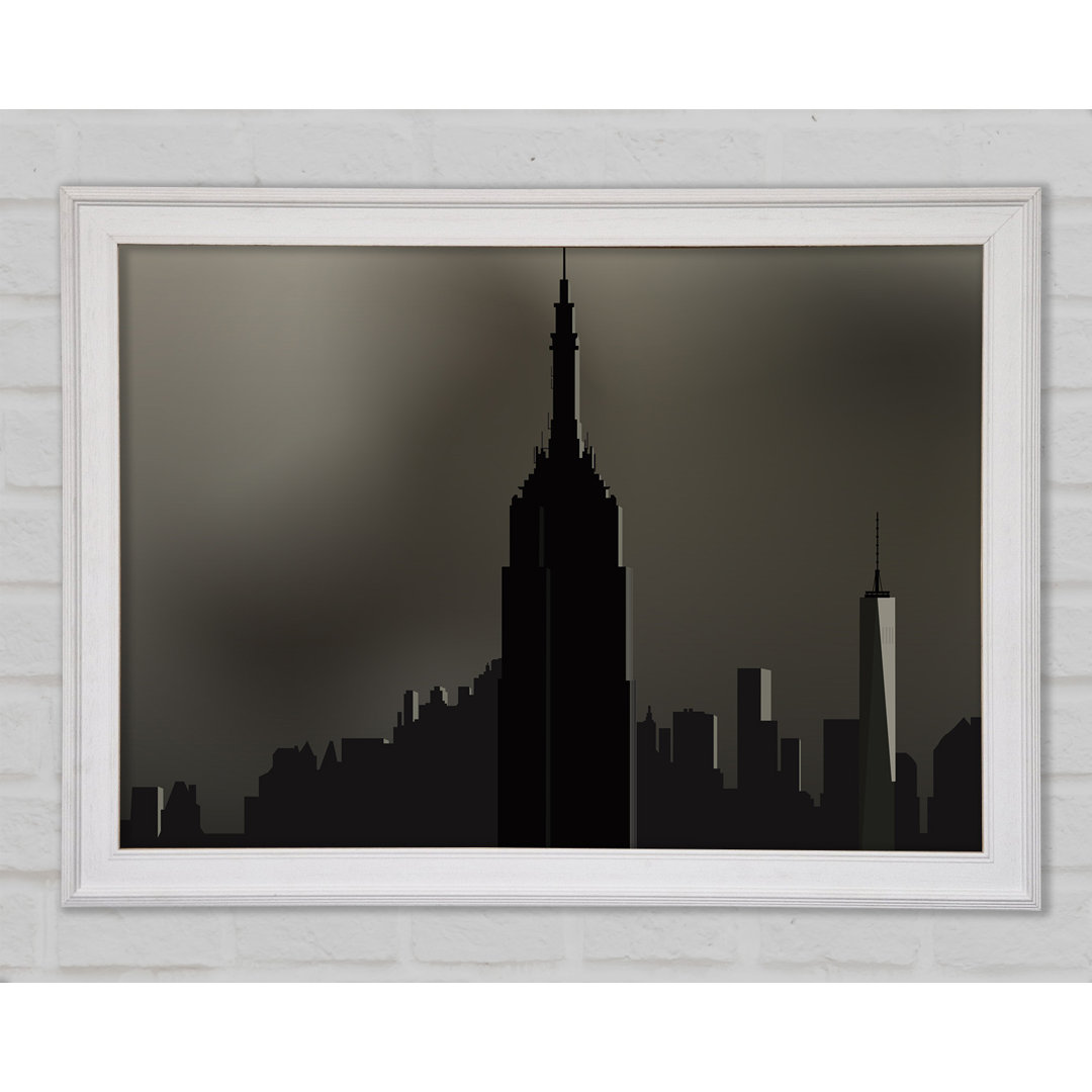 Empire State Building Illustration - Druck