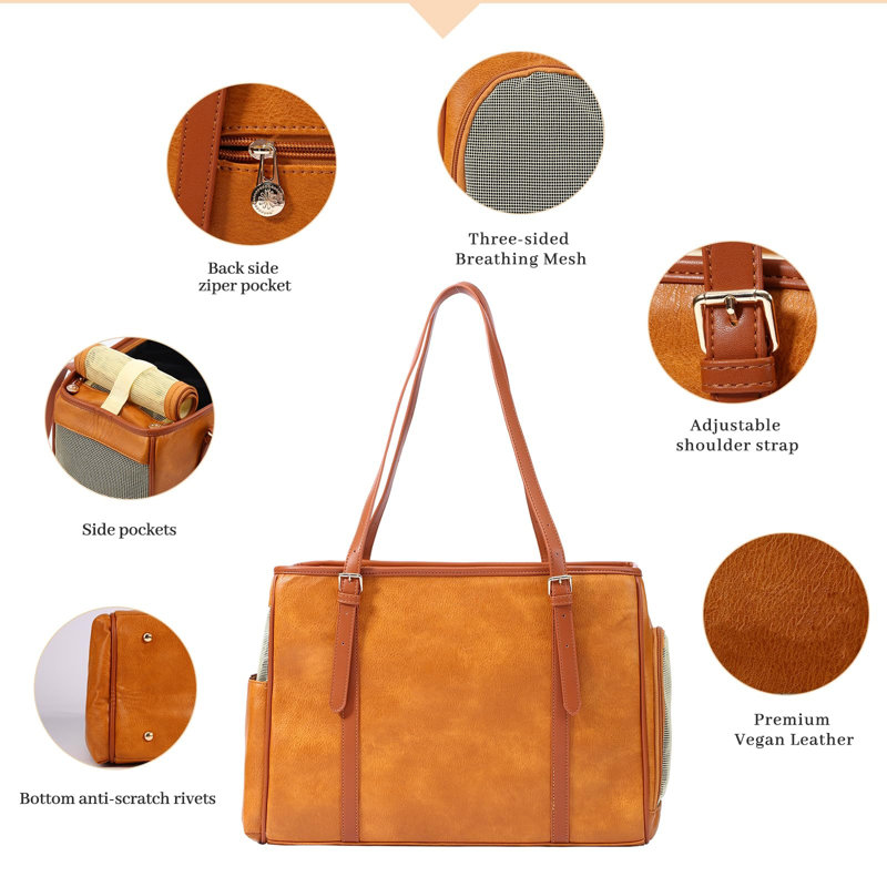 Pet Carrier, Brown