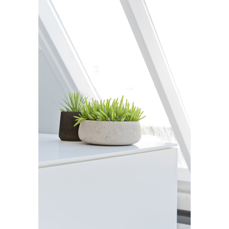 Minimalist Pots Handmade Fiberstone Planter