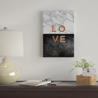 «Love», impression sur toile
