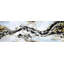 «Abstract and Texturized Paint Splash», reproduction encadrée moderne