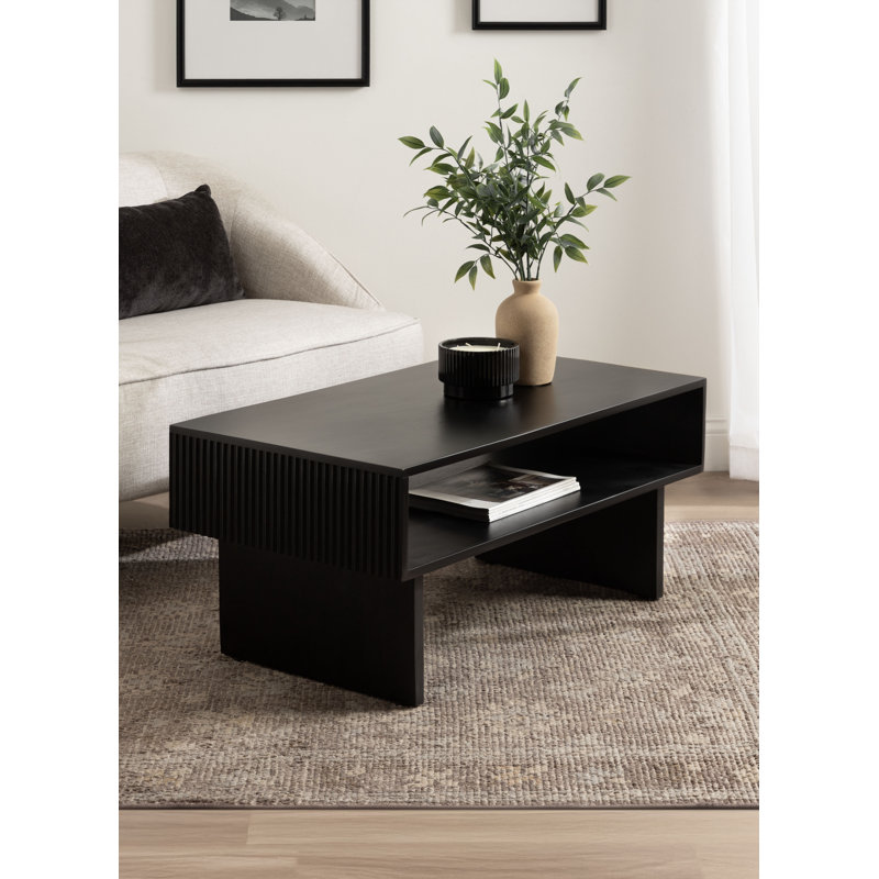 Table basse Torroba, Noir