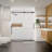  Frameless Shower Door, Sliding Shower Door, With  5/16"(8Mm)Thick Tempered Glass Shower Enclosure-120178872