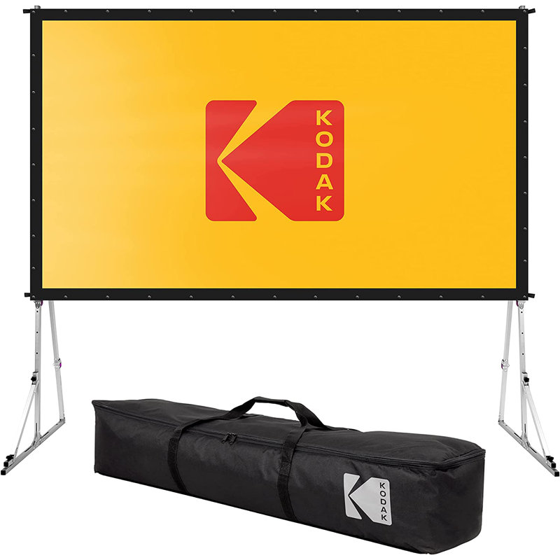Kodak Outdoor Portable Projector Screen Projector Screen, 150"