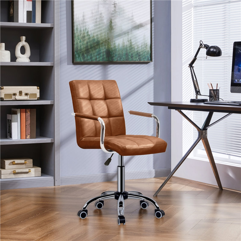  Ergonomic Desk Chair, Retro Brown