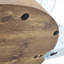 Table basse contemporaine à double couche artistique - marbre blanc et collage de grain de bois, plusieurs couleurs disponibles. Autocollant de panneau de densité, verre renforcé