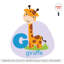 Animal Alphabet Wall Sticker