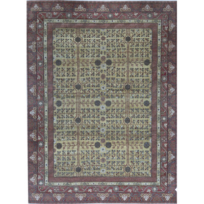 Tapis rouille de haute qualité noué à la main Greenwich