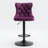 Divonte Swivel Upholstered Adjustable Height Counter Stool-173848473
