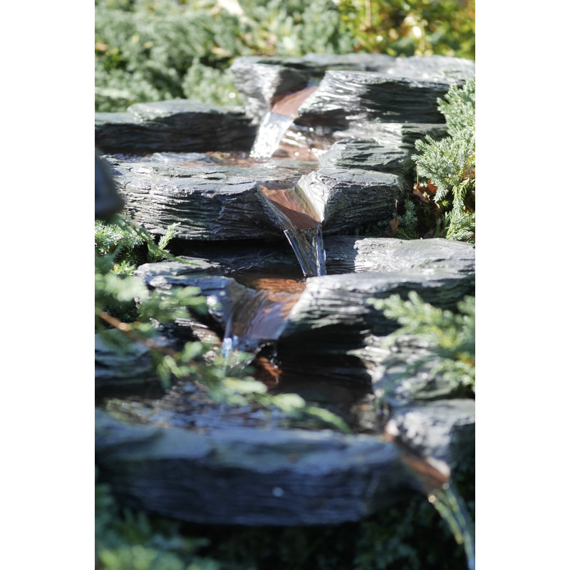 Plessis Outdoor Cascade Fountain