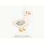 Farm Duck Wall Decal, Big Peel and Stick Nursery Wall Sticker, Satin Finish Removable Kids Room Wall Art, 20"W x 20"H (50 x 50 cm)-2116651799