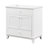 Elegant 30" White Bathroom Vanity Base With Storage Options