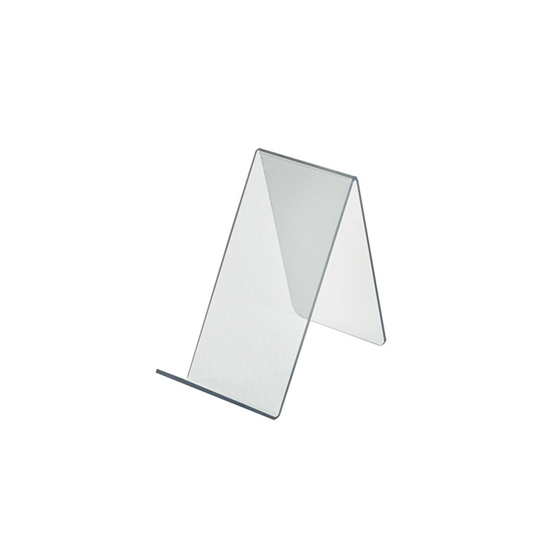 Présentoir l 3,5 po x P 7,5 po x H 6,5 po. Lèvre avant: H 1,75 po, paquet de 10