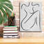 «Sitting Woman» par Yass Naffas Designs, estampe numérique sur toile-156135631
