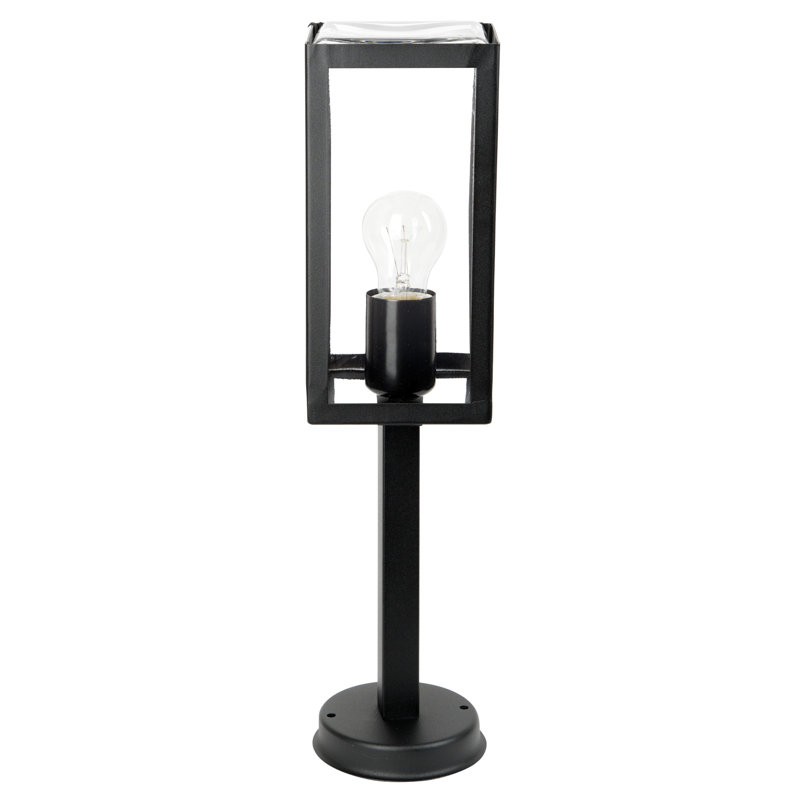 Huizen Black Integrated LED Steel Pathway Light