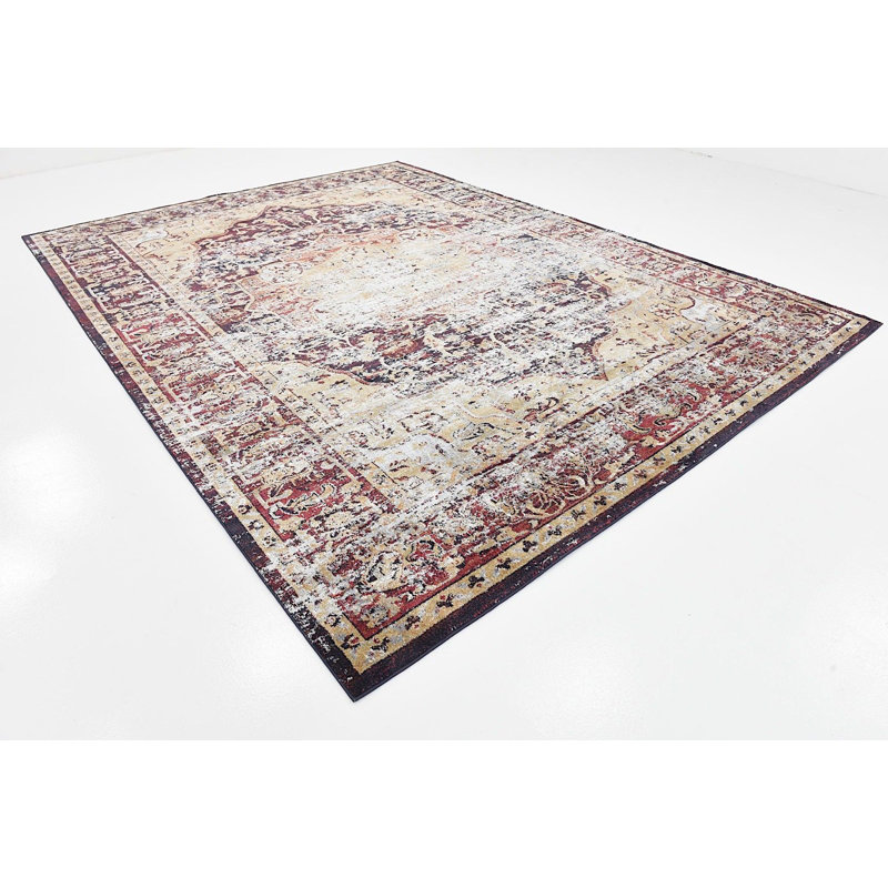 Bellona Ikat Indoor Rug, Rectangle 9' x 12'
