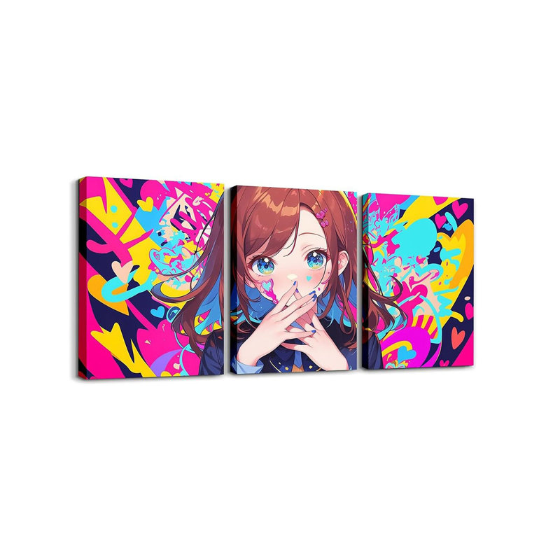 3 Piece Wrapped Canvas Print