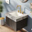 Meuble-lavabo et lavabo flottant 24 po