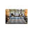 Black Colored Geometric Patterned Decorative Carpet-1126621317
