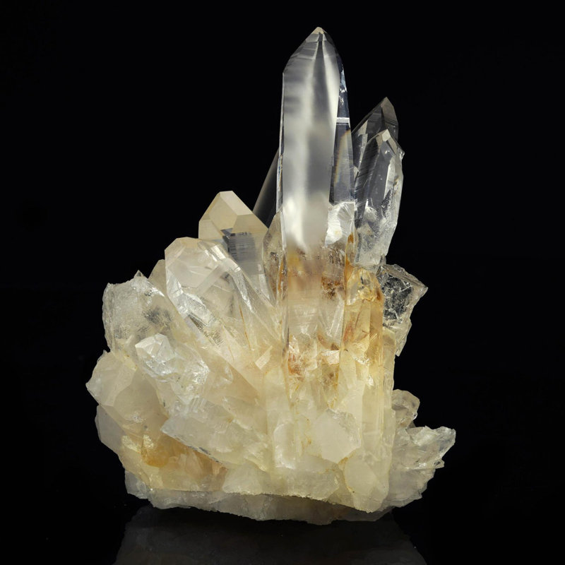 Quartz avec halloyite de la Colombie