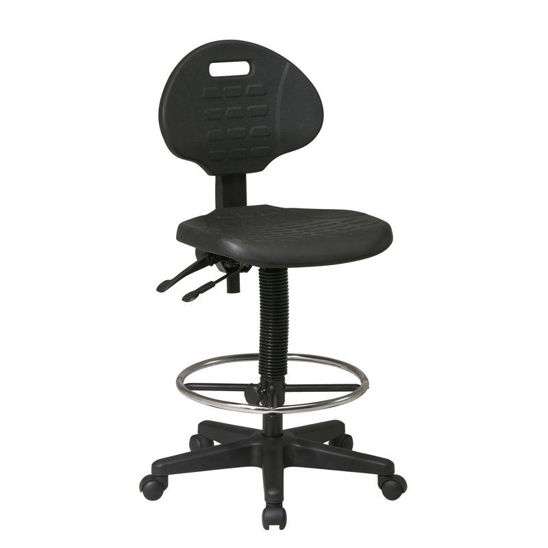 Chaise de dessin en plastique Hathcock